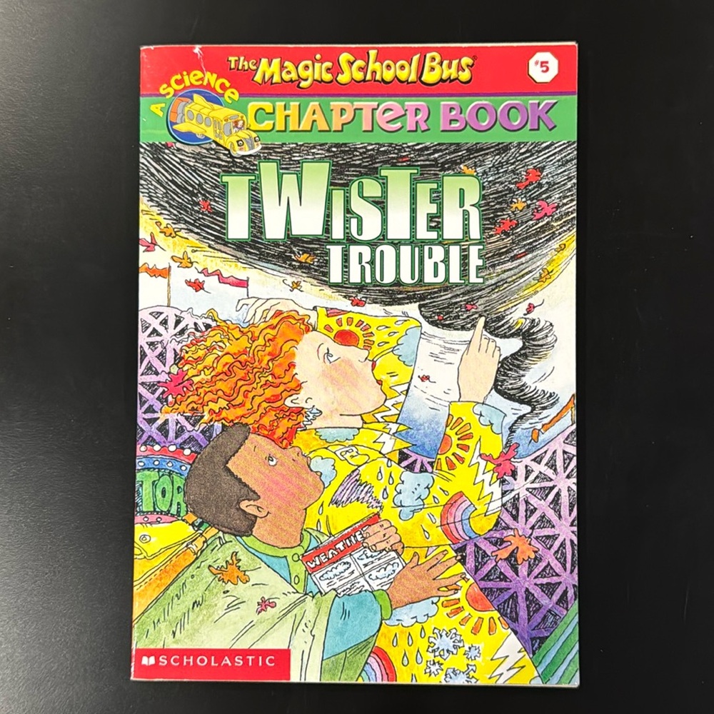 The Magic School Bus Chapter Book #5: Twister Trouble - Paperback Novel